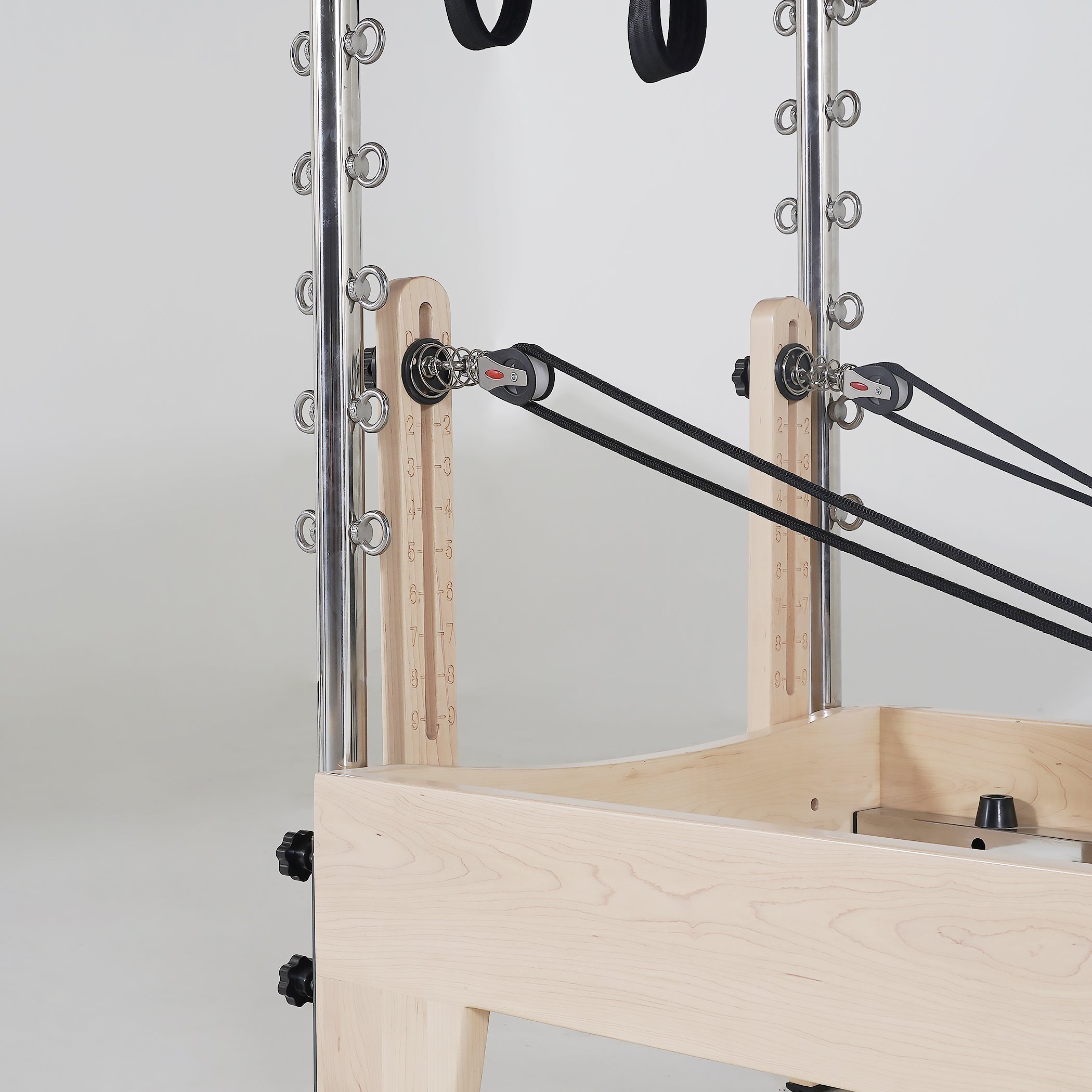 Pilates Reformer With Tower- Maple