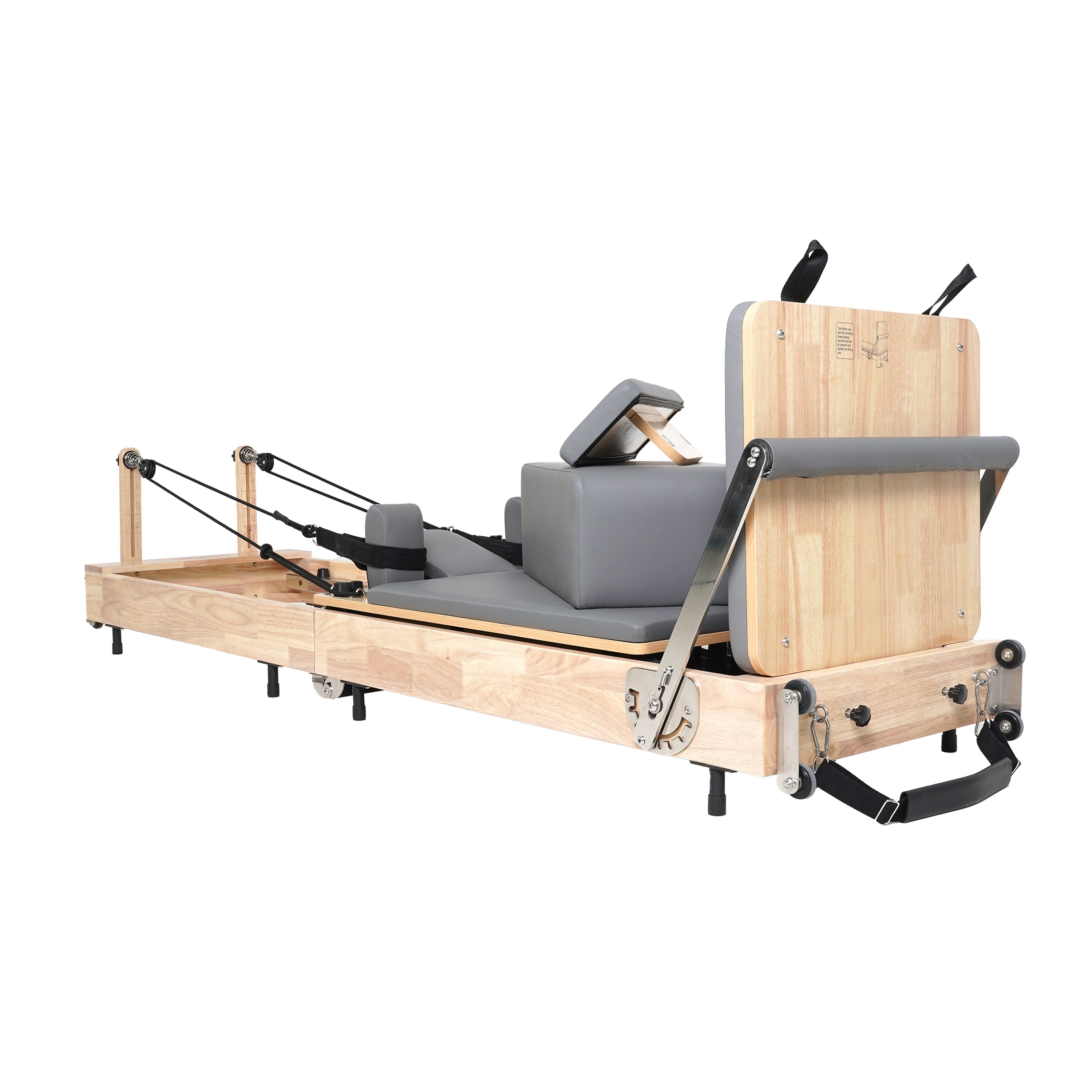 Foldable Pilates Reformer- Oak