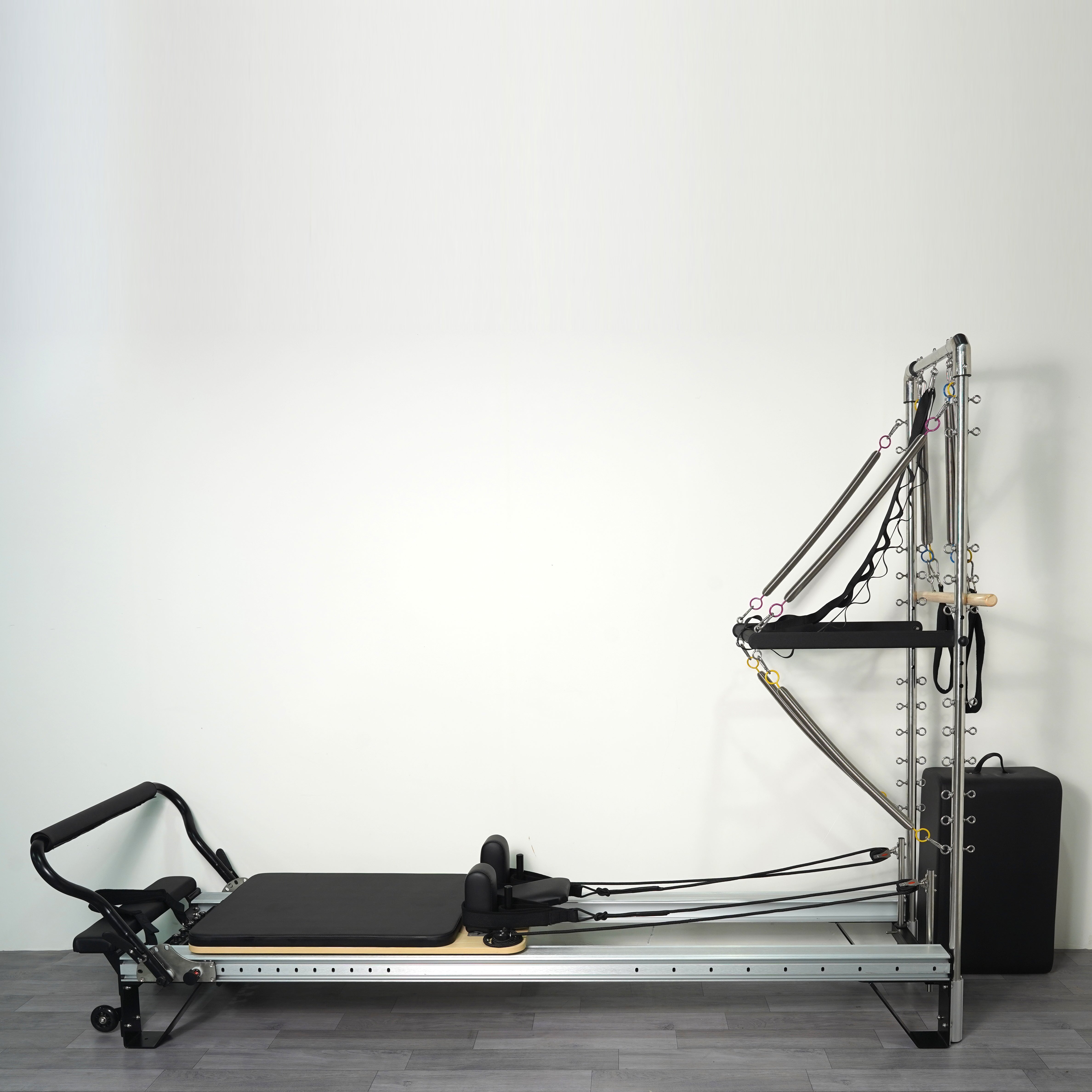 Outer Track with Tower Pilates Reformer- Aluminum