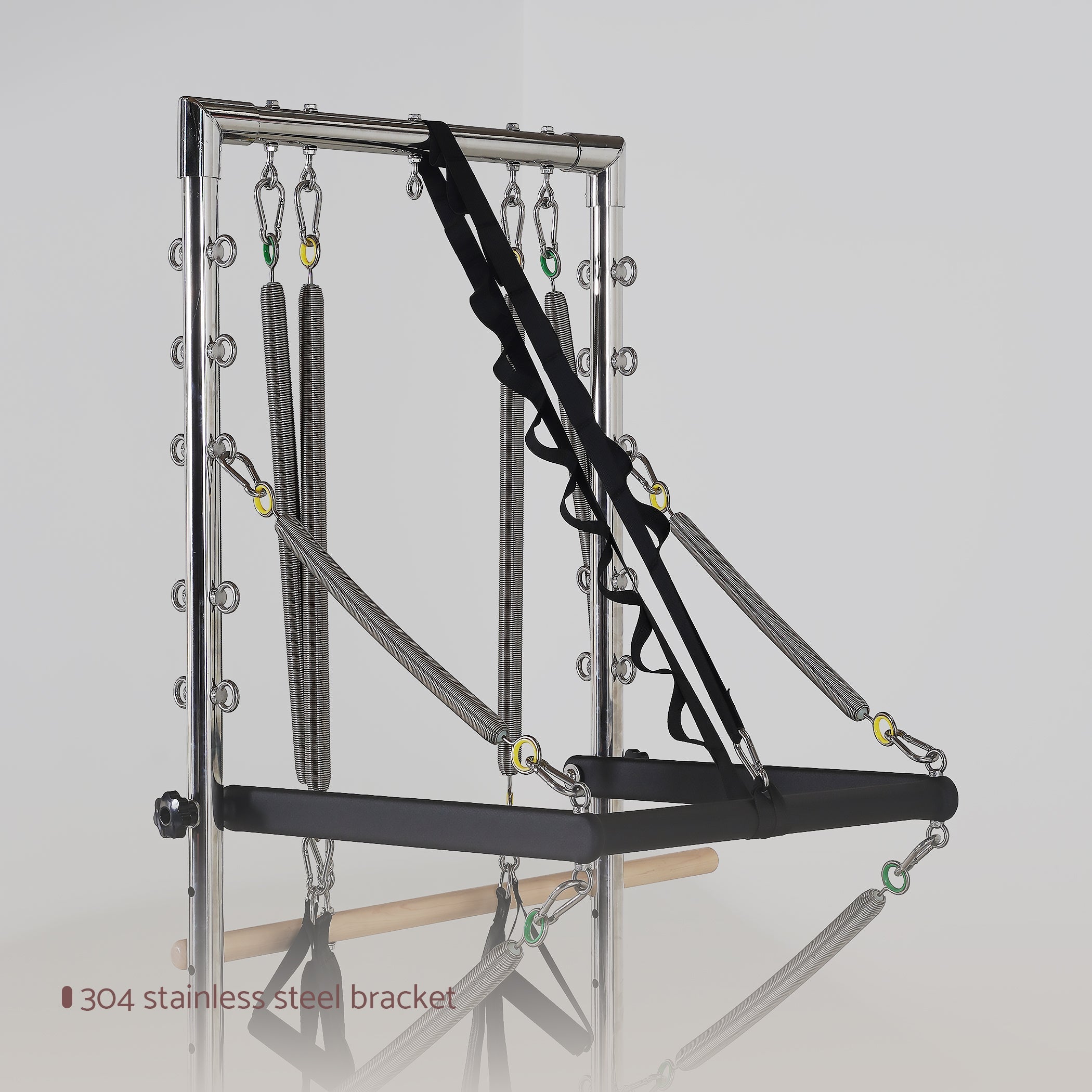 Pilates Reformer With Tower- Maple