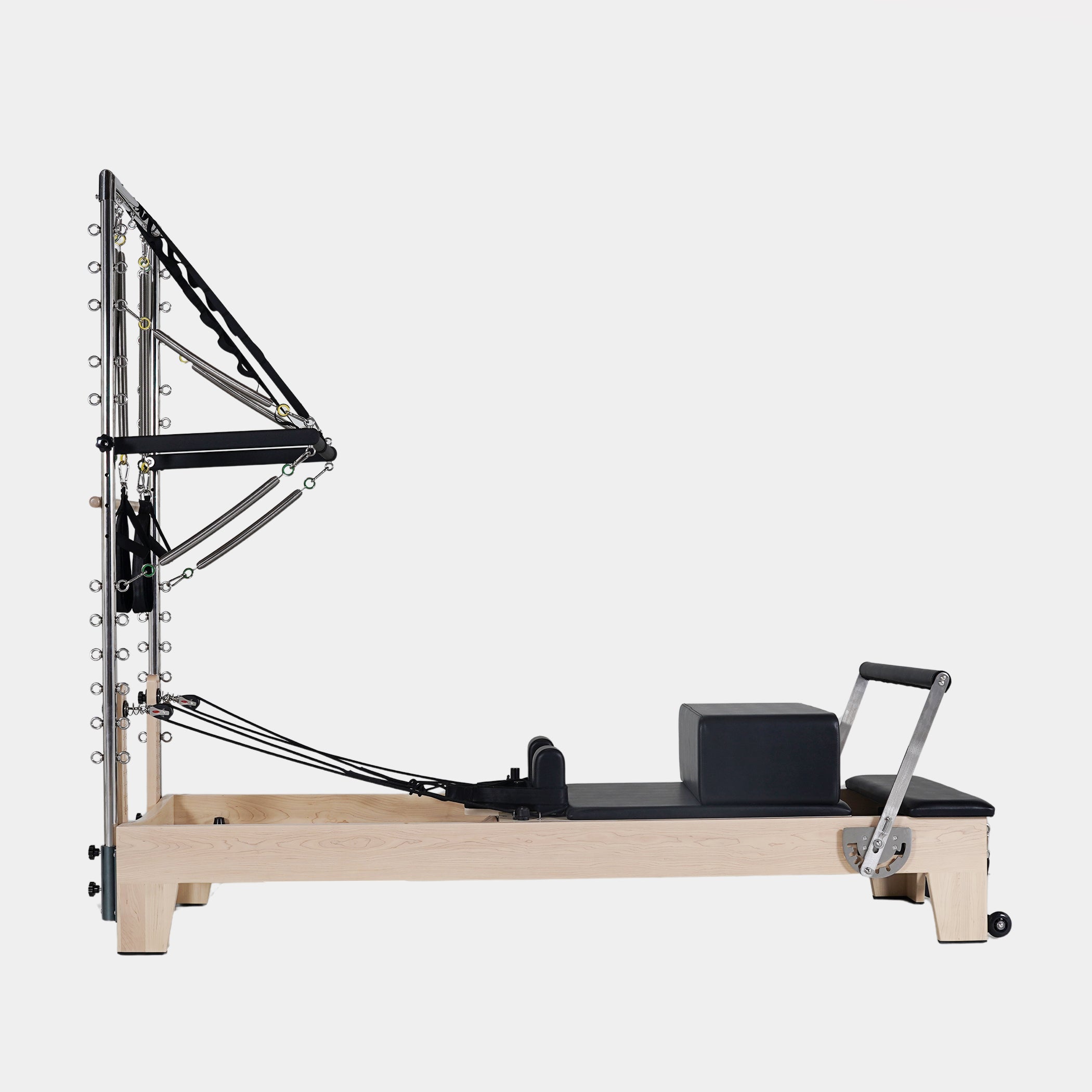 Pilates Reformer With Tower- Maple