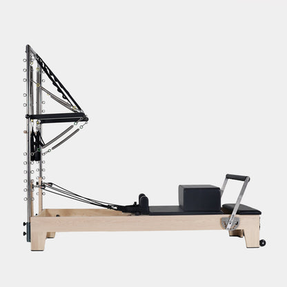 Pilates Reformer With Tower- Maple