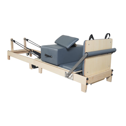 Foldable Pilates Reformer- Maple Solid Wood Legs