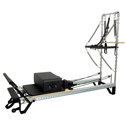 Outer Track with Tower Pilates Reformer- Aluminum