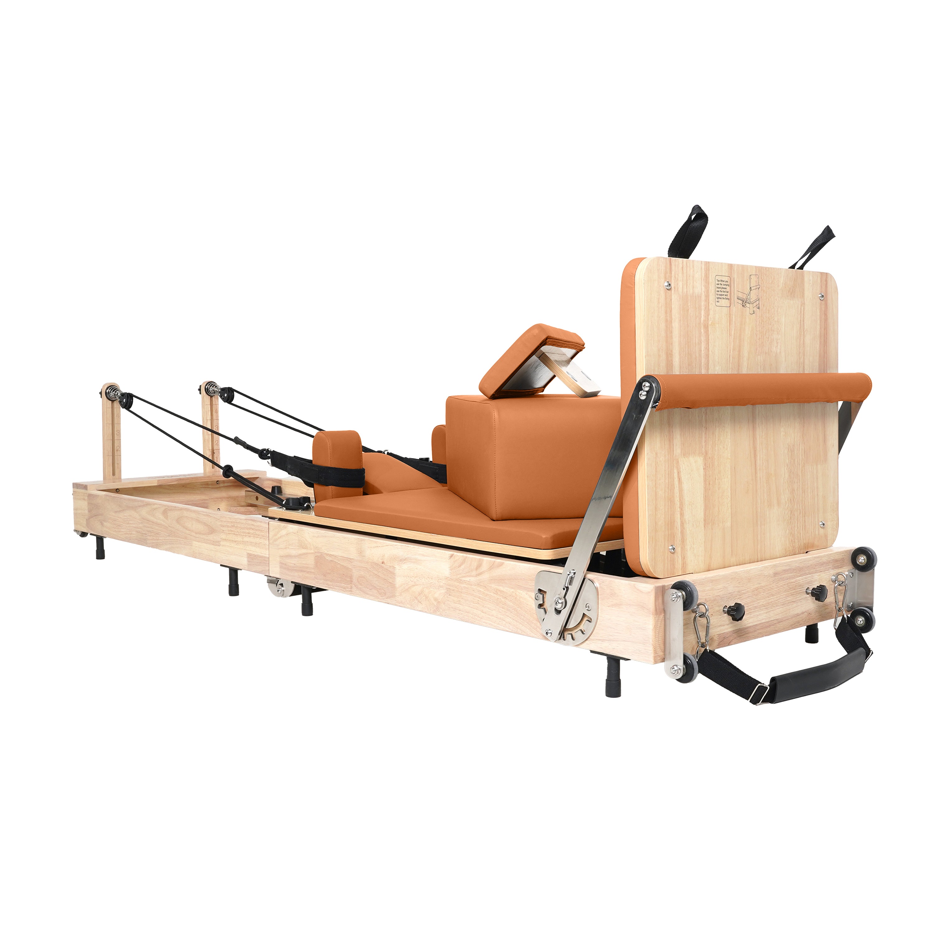 Foldable Pilates Reformer- Oak