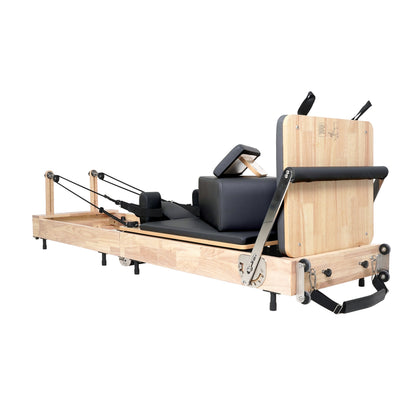Foldable Pilates Reformer- Oak