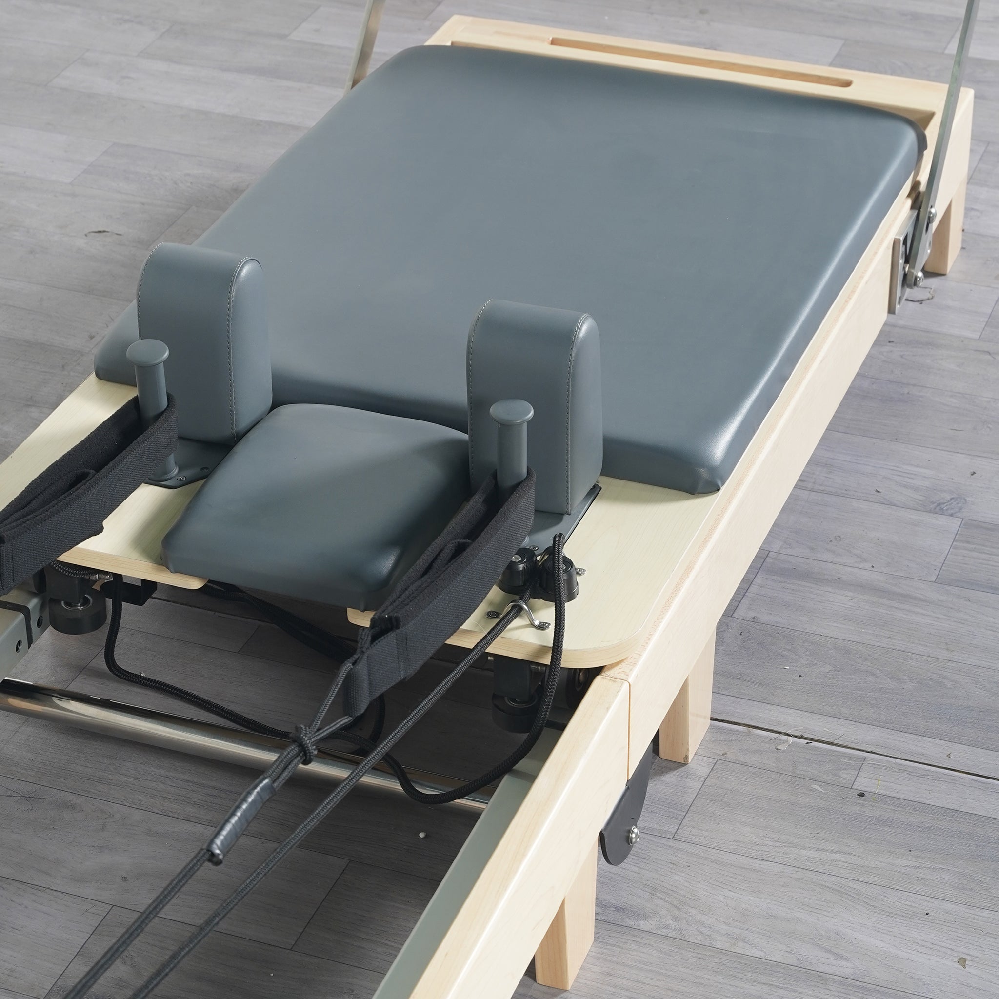 Foldable Pilates Reformer- Maple Solid Wood Legs