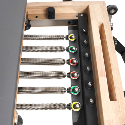 Foldable Pilates Reformer- Oak
