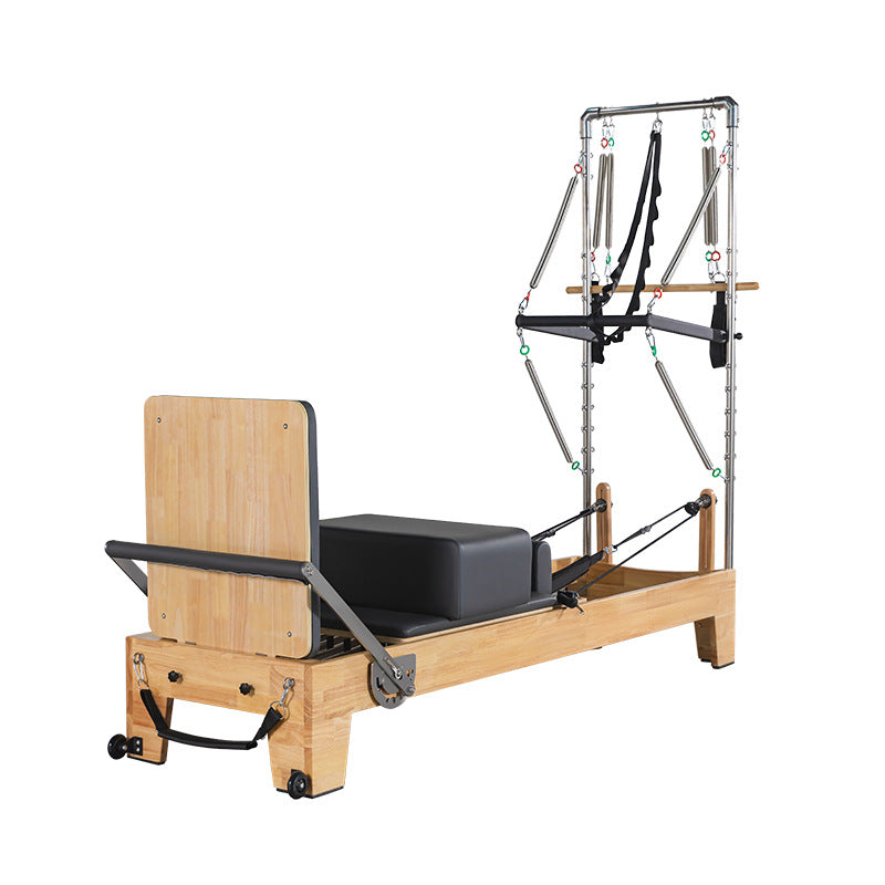 Pilates Reformer- Oak with Tower