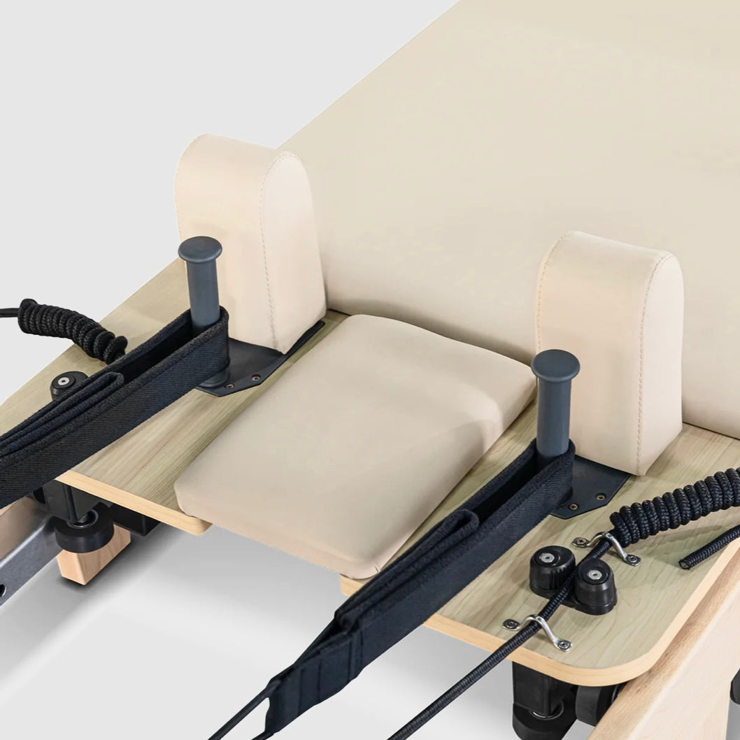 Foldable Pilates Reformer- Oak solid wood legs